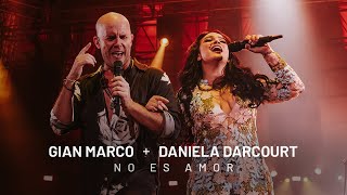 Gian Marco Daniela Darcourt  No Es Amor Video oficial [upl. by Dougall]