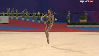 Anastasia SALOS BLR Clubs AA  World Cup Sofia 2021 [upl. by Marler272]