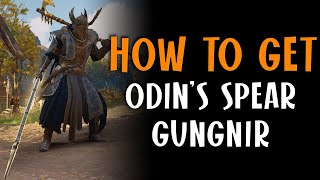 How To Get Odins Spear Gungnir In Assassins Creed Valhalla [upl. by Darlene]