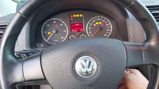 VW Not starting  VW Golf Engine speed sensor G28  Camshaft Sensor G40 [upl. by Sirrah]