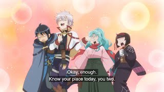 Tomoe and Mio are angry Tsukimichi Moonlit Fantasy 2 episode 14 [upl. by Anileba]