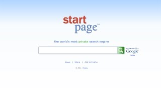 Startpage Search Engine Review A Private Google Yahoo Aol Bing Alternative [upl. by Lleder]