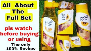 pawpaw cream full set review [upl. by Annaes718]