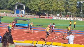 200m Final M45 World Masters Athletics Championships Gothenburg Sweden [upl. by Janaya]