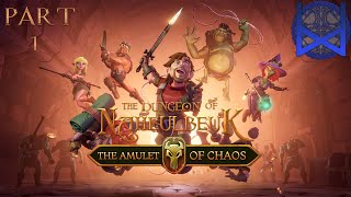 The Dungeon of Naheulbeuk The Amulet of Chaos playthrough Part 1 [upl. by Debbi]