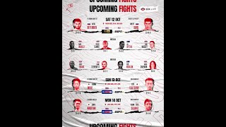 🥊 This Weeks Fights 🥊  Boxing This Weekend  📅 1214th Oct [upl. by Thaxter989]