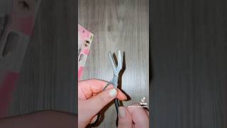 Eyebrow scissors with comb at Dollarama eyebrowtools beauty trends shorts unboxing [upl. by Johen]