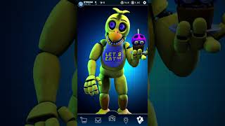 Stylized Unwithered Chica FNAF Workshop Animation [upl. by Asatan]