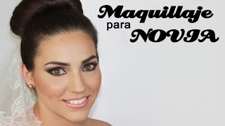 MAQUILLAJE PARA NOVIA [upl. by Risan]