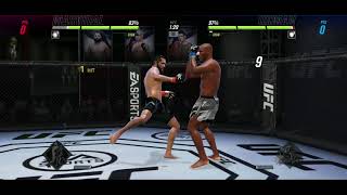 Jorge Masvidal VS Kamaru Usman 2 UFC Gameplay [upl. by Stoffel817]