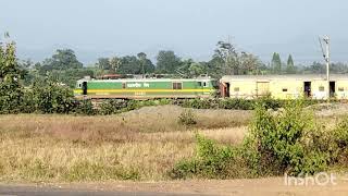 TatanagarWag9HC18302Rayagada  Sambalpur Intercity Express अम्बोडला लांजीगढ़ के बीच [upl. by Janina128]