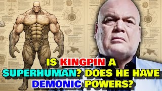 Kingpin Anatomy  Does Kingpin Have Super Powers Like Spiderman Does He Have Demonic Powers [upl. by Nilorac]