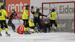 «Gripen Trollhättan BK»«Vetlanda BK» 27 Jan Elitserien 2324 [upl. by Aihsar619]