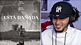 Temazo Ivan Cornejo  Esta Dañada Remix Ft Jhay Cortez REACCION [upl. by Blondell]