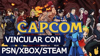 Cómo Vincular Cuenta de Capcom con Playstation Xbox o Steam PS4 PS5 PC [upl. by Enaols]