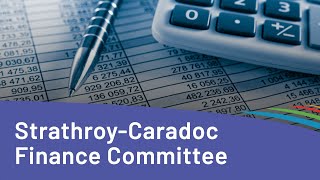 StrathroyCaradoc Finance Committee  January 18 2024 [upl. by Lorimer234]