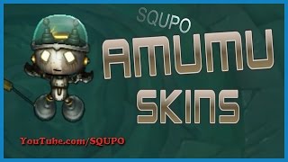 All Amumu Skins League of Legends [upl. by Horowitz52]