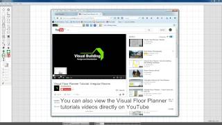 Visual Floor Planner Get Started 1 [upl. by Drabeck674]