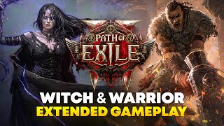 Path of Exile 2s Newest Class  Witch  Warrior Extended Gameplay UNCUT [upl. by Griz]