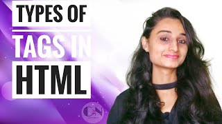 Types of HTML Tags HTML TUTORIAL SERIES Code With Neha [upl. by Beth]