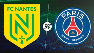 TRIUNFO DE PSG ANTE NANTES POR 2 A 0 COMO VISITANTE Y MBAPPÉ SE EMPIEZA A DESPEDIR DE PARIS 🔴 [upl. by Akirea652]