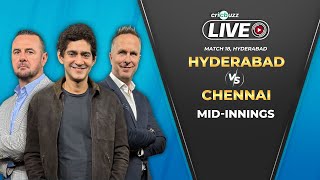 SRHvCSK  Cricbuzz Live IPL 2024  Hyderabad v Chennai Midinnings show [upl. by Bil]