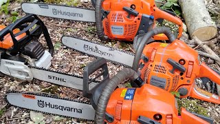 3 Ported Husqvarnas and a Stihl Breaking in 🏴‍☠️ [upl. by Asiat642]