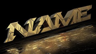 EPIC 3D TEXT LOGO INTRO AFTER EFFECTS TEMPLATE ANIMATION FREE DOWNLOAD 275 [upl. by Hniv898]