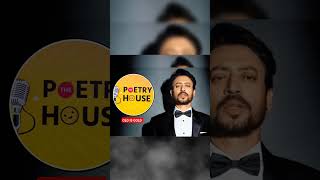 Irfan Khan irfan khan dialogues irfan khan status shortsyoutube motivation poetry [upl. by Fasta]