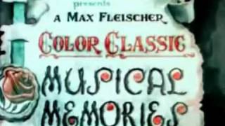 FLEISCHER STUDIOS Color Classic Musical Memories 8 November 1935 [upl. by Hooper34]