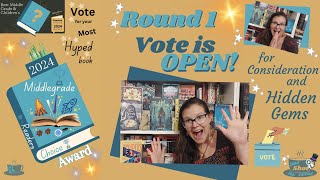 Middlegrade Readers Choice Award Round 1 voting time [upl. by Chris784]