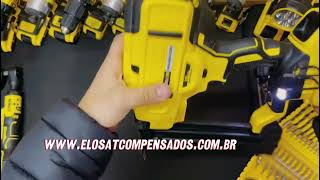 Pinador 18GA 20V Max Xr LiIon Sem Bateria E Carregador Dewalt  DCN680B [upl. by Naruq]