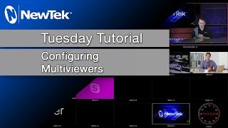 Configuring the Multiviewer in TriCaster® [upl. by Cutlerr]