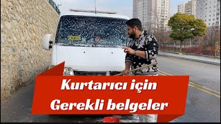 Kurtarıcı için gerekli belgeler kurtarıcı arabayıkama [upl. by Hembree]