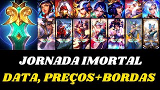 Jornada Imortal 2023  Bordas Ícones Novas Skins Preços e Data do Evento no League of Legends [upl. by Anasor73]