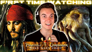 My favourite VILLAIN PIRATES OF THE CARIBBEAN DEAD MANS CHEST REACTION  First Time Watching [upl. by Enniroc479]