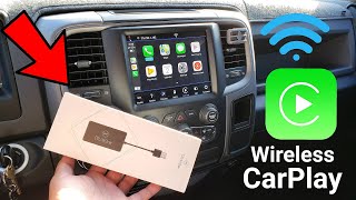 This will convert your wired Carplay to WIRELESS  Cplay2air [upl. by Norean]