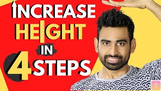 Increase Height in 4 Steps Effective Ayurvedic Routine [upl. by Rehpotsirhcnhoj289]