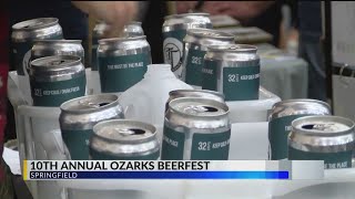 10th Annual Ozarks Beer Fest Held Downtown [upl. by Oht]