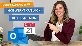 Hoe werkt Outlook Agenda 📅  Basis training serie deel 2 [upl. by Aer]