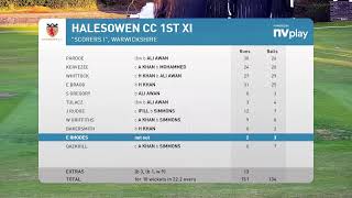 Moseley CC 1st XI vs Halesowen CC 1st XI [upl. by Sontich838]