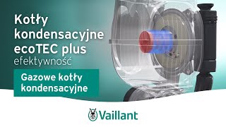 Kotły kondensacyjne ecoTEC plus – efektywność – Vaillant Polska [upl. by Aidil836]