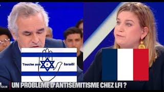 Mathilde Panot LFI  Dézingue le Sondage du CRIF  BFM [upl. by Azeria]