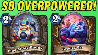 Hero Power EVEN Druid is a META BREAKER SingAlong Buddy Combo [upl. by Clare]