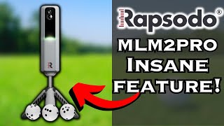 Rapsodo MLM2PRO Most INSANE Feature [upl. by Ennayrb]