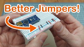 Better jumper wires for breadboard electronics [upl. by Merilee372]