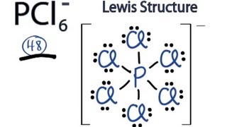 PCl6 Lewis Structure How to Draw the Lewis Structure for PCl6 [upl. by Osyth]