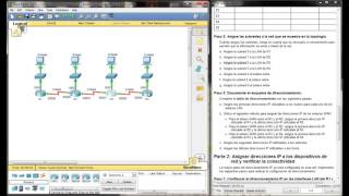 TUTORIAL 9147 Simulación de división en subred 2 [upl. by Issi]