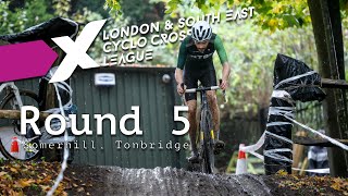 Thrilling Cyclocross Action At Round 5 In Somerhill  Experience The Real Deal [upl. by Ode]