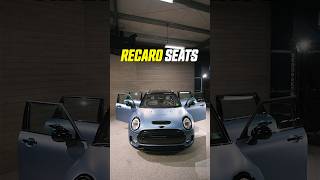 Recaro Sportster GT seats in the MINI COOP 💪😎 [upl. by Afrikah520]